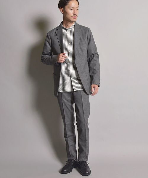 SHIPS（シップス）の「SC: ウォッシャブル ウール ストレッチ セットアップ ノープリーツ パンツ（スラックス・メンズ・チャコールグレー/ネイビー/グレー・32inch/30inch/34inch/31inch/29inch/33inch）」の12枚目の写真