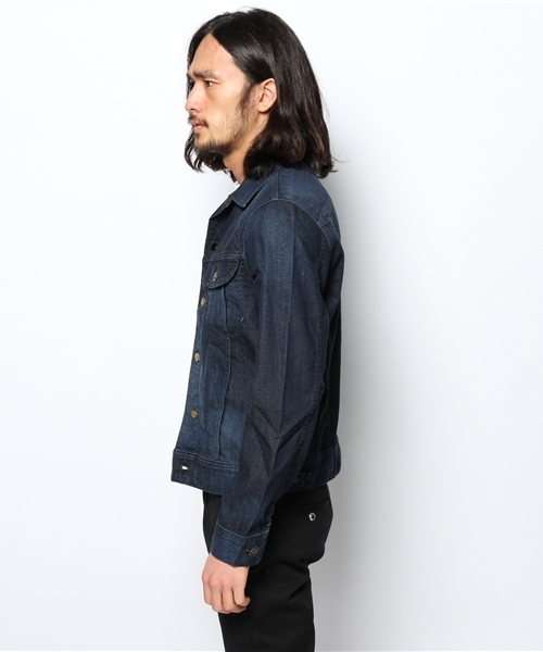 NANO universe（ナノユニバース）の「Lee/Jeggers Ⅱ 101J Jacket （デニムジャケット・メンズ・ブルー・MEDIUM/LARGE/SMALL）」の3枚目の写真