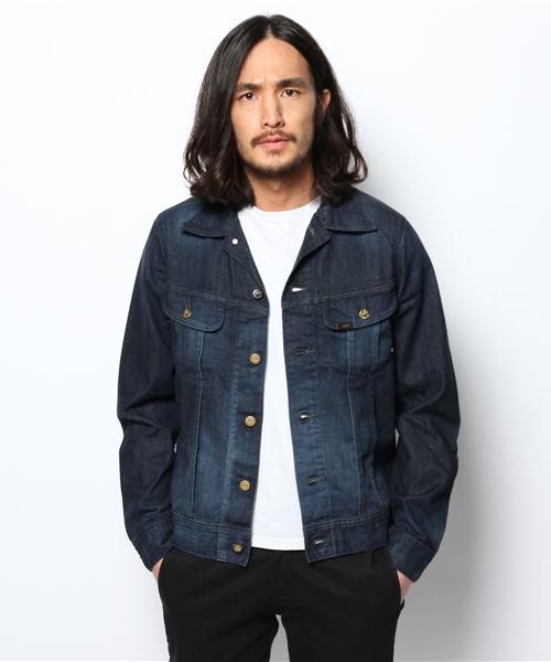 NANO universe（ナノユニバース）の「Lee/Jeggers Ⅱ 101J Jacket （デニムジャケット・メンズ・ブルー・MEDIUM/LARGE/SMALL）」の5枚目の写真