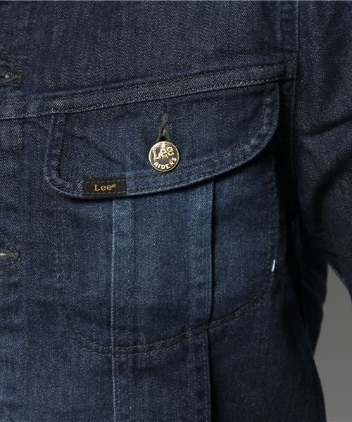 NANO universe（ナノユニバース）の「Lee/Jeggers Ⅱ 101J Jacket （デニムジャケット・メンズ・ブルー・MEDIUM/LARGE/SMALL）」の8枚目の写真