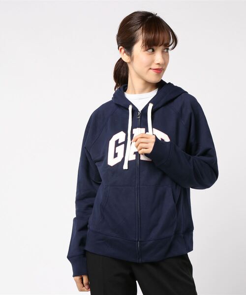 Gapロゴ フルファスナーパーカー（パーカー）｜GAP（ギャップ