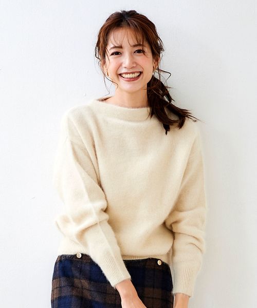 セール ブランド古着 長袖ニット ニット セーター Perle Peche ペルルペッシュ のファッション通販 Zozoused