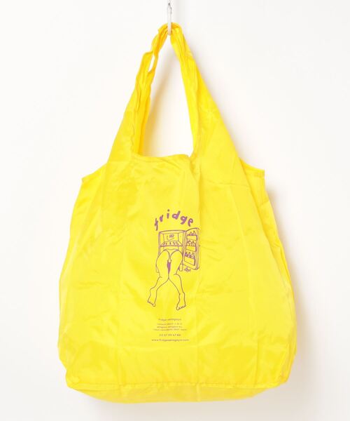 fridge(フリッジ)の「【fridge】ショッピングバッグ/エコバッグ/マルシェバッグ/折りたたみバッグ (back) Large(エコバッグ/サブバッグ・メンズ・ホワイト系その他/ホワイト系その他2/ブルー/イエロー/ピンク/グレー/ホワイト×ブルー/ラベンダー/イエロー系その他/チャコールグレー/ネイビー/オリーブ/ベージュ・ONESIZE)」の12枚目の写真