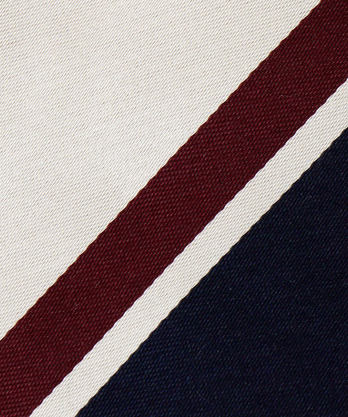 SHIPS（シップス）の「SD: サテン ワイド ストライプ ネクタイ（ネクタイ・メンズ・ライトブルー/ネイビー/ブラウン/グリーン/ダークブルー・1）」の7枚目の写真