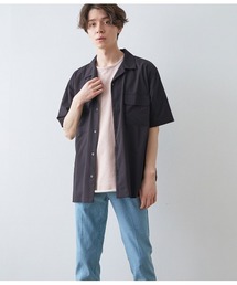 JUNRED | バンブーオープンカラーシャツ(シャツ/ブラウス)
