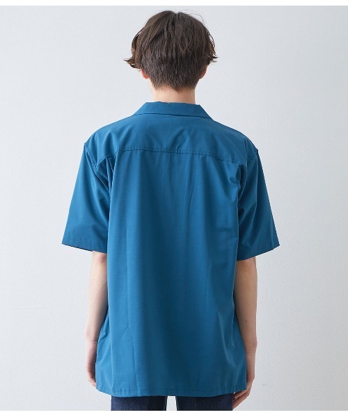 JUNRED（ジュンレッド）の「バンブーオープンカラーシャツ（シャツ/ブラウス・メンズ・ブラック/グレー/モスグリーン/ネイビー・M/L/LL）」の16枚目の写真