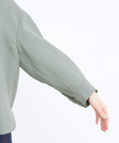 ADAM ET ROPE'（アダムエロペ）の「オックススキッパーブラウス（シャツ/ブラウス・レディース・ピンク/グリーン・FREE）」の11枚目の写真