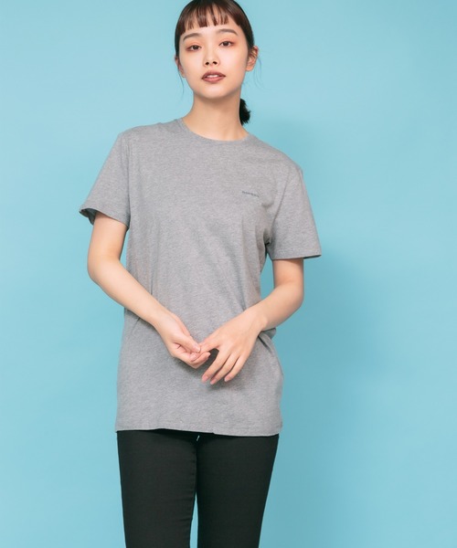カラーワンポイントTシャツ＆パンツ Amazon | [ジェラート ピケ] UNISEXレーヨンロゴワンポイントT