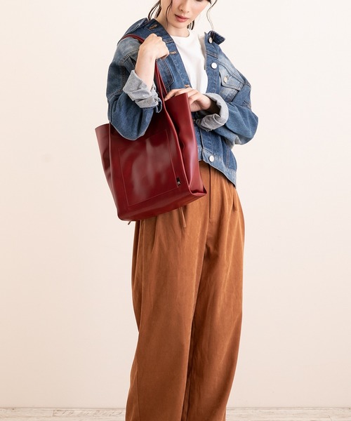 ルートート 合成皮革 レディース トートバッグ Lt Light Tote A ビジネスバッグ Rootote ルートート のファッション通販 Zozotown