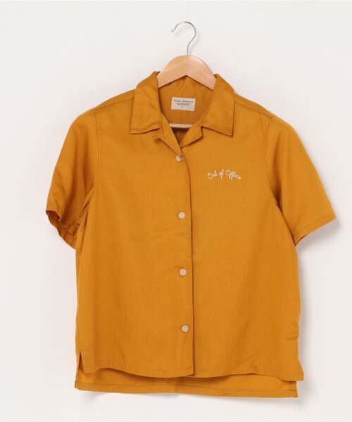 Nudie Jeans（ヌーディージーンズ）の「Bea シャツ（シャツ/ブラウス・レディース・マスタード/スモークピンク・SMALL/X-SMALL/MEDIUM）」の5枚目の写真