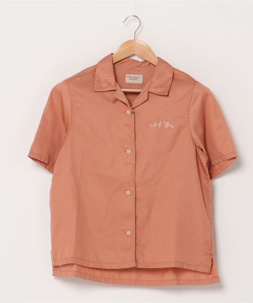 Nudie Jeans（ヌーディージーンズ）の「Bea シャツ（シャツ/ブラウス・レディース・マスタード/スモークピンク・SMALL/X-SMALL/MEDIUM）」の4枚目の写真