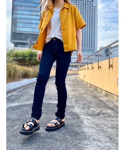Nudie Jeans（ヌーディージーンズ）の「Bea シャツ（シャツ/ブラウス・レディース・マスタード/スモークピンク・SMALL/X-SMALL/MEDIUM）」の11枚目の写真