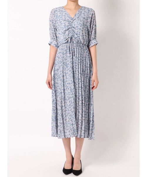 dazzlin（ダズリン）の「ベビーフラワープリーツワンピース（ワンピース・レディース・オフホワイト/グリーン/ブルー・FREE）」の15枚目の写真