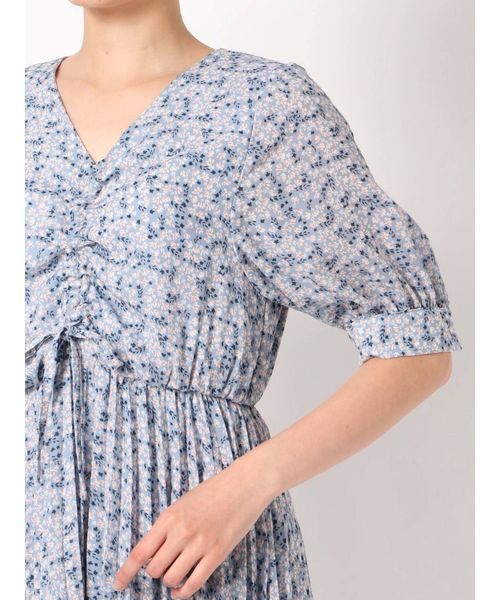 dazzlin（ダズリン）の「ベビーフラワープリーツワンピース（ワンピース・レディース・オフホワイト/グリーン/ブルー・FREE）」の19枚目の写真