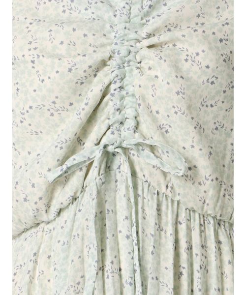 dazzlin（ダズリン）の「ベビーフラワープリーツワンピース（ワンピース・レディース・オフホワイト/グリーン/ブルー・FREE）」の21枚目の写真