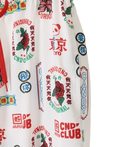 【限定品】コラボ　ユニセックス　Candy stripper パンツ 限定品】コラボ ユニセックス Candy stripper パンツ