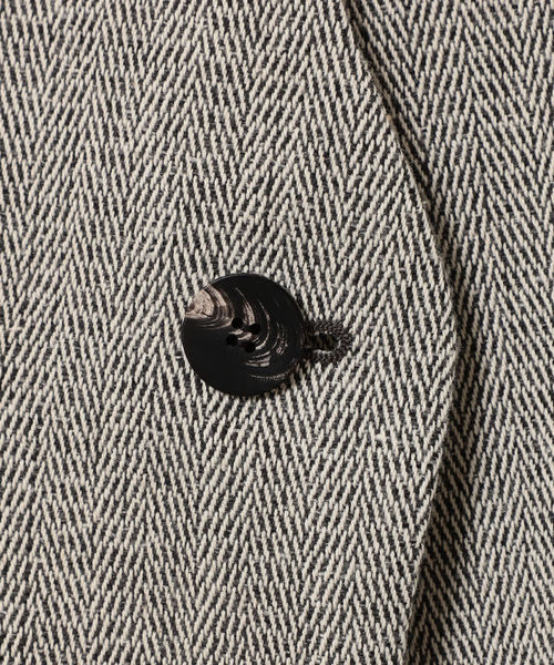 RayBEAMS RBS ヘリンボーン ロングジレ Ray BEAMS（レイビームス）の「RBS / ヘリンボーン ロング ジレ