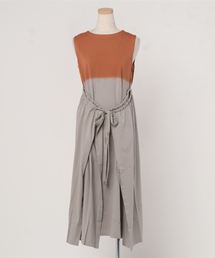 v::room（ヴィルーム）の「【V::ROOM 】ブイ ルーム/NON FUZZ JZ DRESS DIP DYE（ワンピース）」