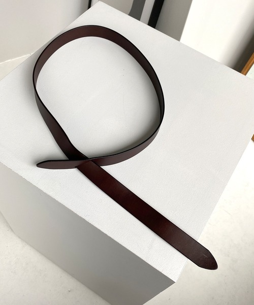 chuclla(チュクラ)の「【chuclla】Cow-leather belt cha181(ベルト・レディース・ブラック/ダークブラウン/ブラウン・FREE)」の15枚目の写真