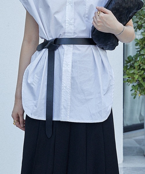 chuclla(チュクラ)の「【chuclla】Cow-leather belt cha181(ベルト・レディース・ブラック/ダークブラウン/ブラウン・FREE)」の20枚目の写真