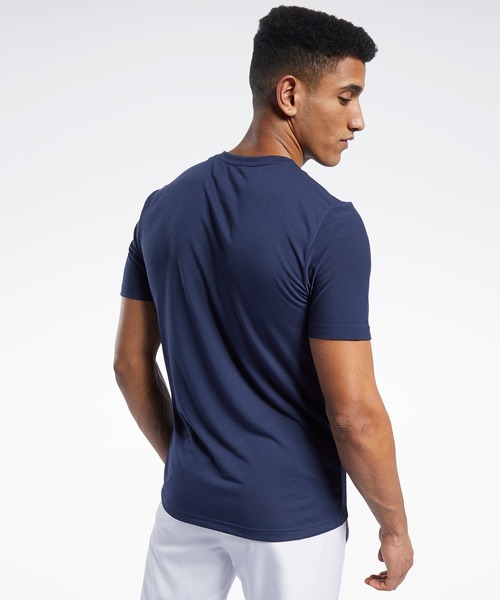 Reebok(リーボック)の「Tシャツ / Tee(Tシャツ/カットソー・メンズ・ネイビー/ブルー/ライトグレー・LARGE/MEDIUM/X-LARGE/SMALL)」の7枚目の写真