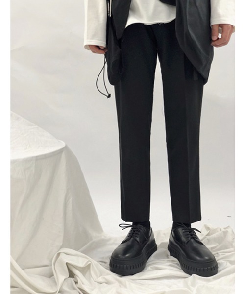 WESTBOY（ウエストボーイ）の「【WB ORIGINALS】PU leather platform sole dress shoes（ドレスシューズ・メンズ・ブラック・41/42/43/44）」の3枚目の写真