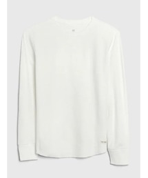 GAP | ワッフルニット スラブシャツ (キッズ)(Tシャツ/カットソー)