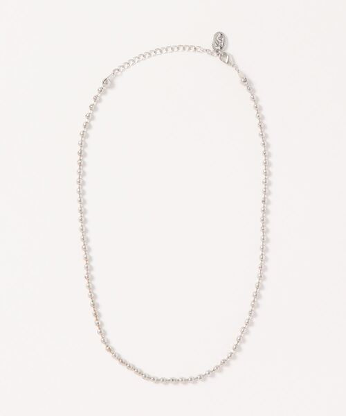 Heather（ヘザー）の「プレーンボールチェーンネックレス　918013（ネックレス・レディース・シルバー系その他/ゴールド系その他・ONESIZE）」の2枚目の写真