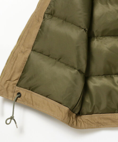 fennica（フェニカ）の「BUZZ RICKSON'S / ウィリアムギブソンN-1 ダウンベスト＜MEN＞（ベスト・メンズ・ブラック/カーキ・MEDIUM/LARGE）」の9枚目の写真