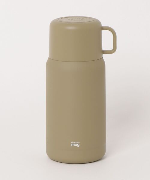 thermo mug（サーモ マグ）の「【 thermo mug / サーモマグ  】 TRIP BOTTLE  0.5ml ワンタッチ式 TP20-50（水筒・メンズ・ホワイト/ブラック/パープル/ピンク/イエロー/ブルー/ベージュ/アイボリー/ネイビー・FREE）」の3枚目の写真