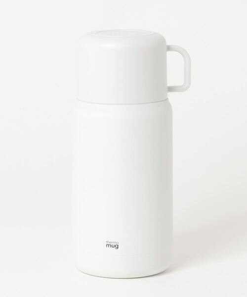 thermo mug（サーモ マグ）の「【 thermo mug / サーモマグ  】 TRIP BOTTLE  0.5ml ワンタッチ式 TP20-50（水筒・メンズ・ホワイト/ブラック/パープル/ピンク/イエロー/ブルー/ベージュ/アイボリー/ネイビー・FREE）」の2枚目の写真