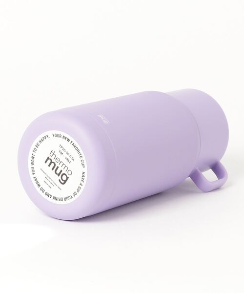 thermo mug（サーモ マグ）の「【 thermo mug / サーモマグ  】 TRIP BOTTLE  0.5ml ワンタッチ式 TP20-50（水筒・メンズ・ホワイト/ブラック/パープル/ピンク/イエロー/ブルー/ベージュ/アイボリー/ネイビー・FREE）」の11枚目の写真