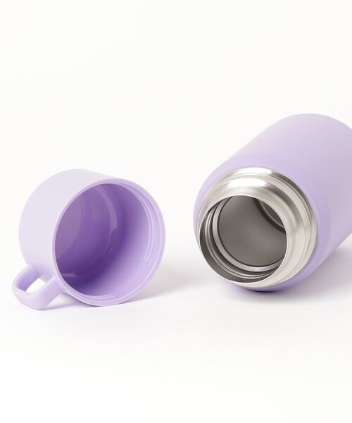 thermo mug（サーモ マグ）の「【 thermo mug / サーモマグ  】 TRIP BOTTLE  0.5ml ワンタッチ式 TP20-50（水筒・メンズ・ホワイト/ブラック/パープル/ピンク/イエロー/ブルー/ベージュ/アイボリー/ネイビー・FREE）」の13枚目の写真