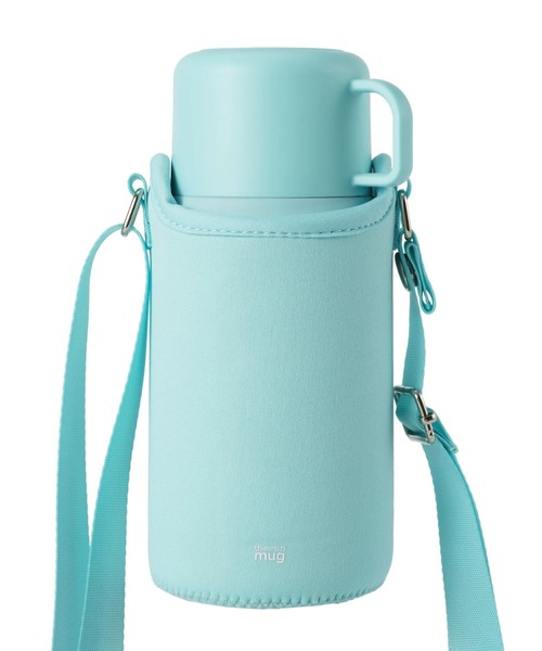 thermo mug（サーモ マグ）の「【 thermo mug / サーモマグ  】 TRIP BOTTLE  0.5ml ワンタッチ式 TP20-50（水筒・メンズ・ホワイト/ブラック/パープル/ピンク/イエロー/ブルー/ベージュ/アイボリー/ネイビー・FREE）」の6枚目の写真