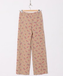 HOLIDAY（ホリデイ）の「SUPER RIB PANTS (FLOWER) スーパーリブパンツ