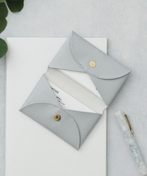 HIGHTIDE（ハイタイド）の「Grains de sable サーブル 名刺入れ ビジネス カードケース マグネット式 二つ折り（名刺入れ・レディース・ネイビー/グレー/キャメル・FREE）」の9枚目の写真