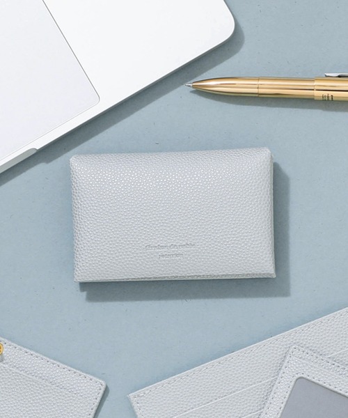 HIGHTIDE（ハイタイド）の「Grains de sable サーブル 名刺入れ ビジネス カードケース マグネット式 二つ折り（名刺入れ・レディース・ネイビー/グレー/キャメル・FREE）」の15枚目の写真