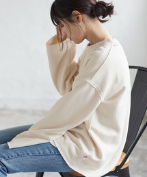 [ USAコットン裏起毛 ]ダメージトップス