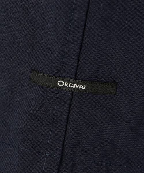 美品カーキBshop別注 ORCIVAL ナイロンOXコート ORCIVAL（オーシバル）の「【ORCIVAL】〈別注〉ナイロンOXコート