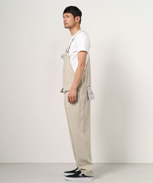 WEGO(ウィゴー)の「WEGO/アーバンカラーフロントZIPオーバーオール(サロペット/オーバーオール・メンズ・サックスブルー/ブラック/ベージュ・LARGE/SMALL/MEDIUM)」の22枚目の写真