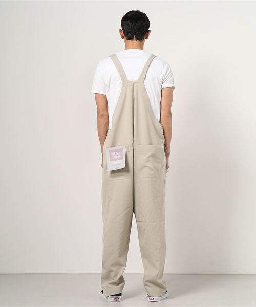WEGO(ウィゴー)の「WEGO/アーバンカラーフロントZIPオーバーオール(サロペット/オーバーオール・メンズ・サックスブルー/ブラック/ベージュ・LARGE/SMALL/MEDIUM)」の12枚目の写真