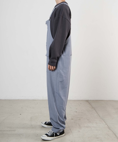 WEGO(ウィゴー)の「WEGO/アーバンカラーフロントZIPオーバーオール(サロペット/オーバーオール・メンズ・サックスブルー/ブラック/ベージュ・LARGE/SMALL/MEDIUM)」の21枚目の写真