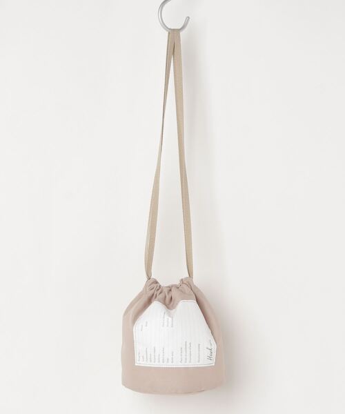 Hawk Company（ホークカンパニー）の「【Hawk Company】 ECO巾着ショルダーバッグ/4049（ショルダーバッグ・レディース・オリーブ/ブラック/グレー・FREE）」の16枚目の写真