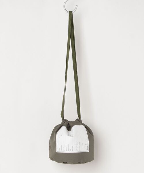 Hawk Company（ホークカンパニー）の「【Hawk Company】 ECO巾着ショルダーバッグ/4049（ショルダーバッグ・レディース・オリーブ/ブラック/グレー・FREE）」の17枚目の写真