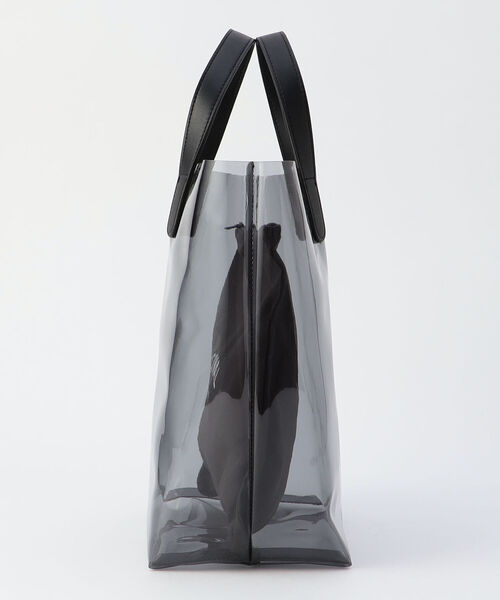 ORCIVAL(オーシバル)の「【ORCIVAL/オーシバル】CLEAR PVC M #RC-7318 CLV シアーバッグ(トートバッグ・レディース・チャコールグレー/ブラウン/ネイビー・FREE)」の7枚目の写真