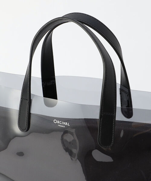 ORCIVAL(オーシバル)の「【ORCIVAL/オーシバル】CLEAR PVC M #RC-7318 CLV シアーバッグ(トートバッグ・レディース・チャコールグレー/ブラウン/ネイビー・FREE)」の11枚目の写真