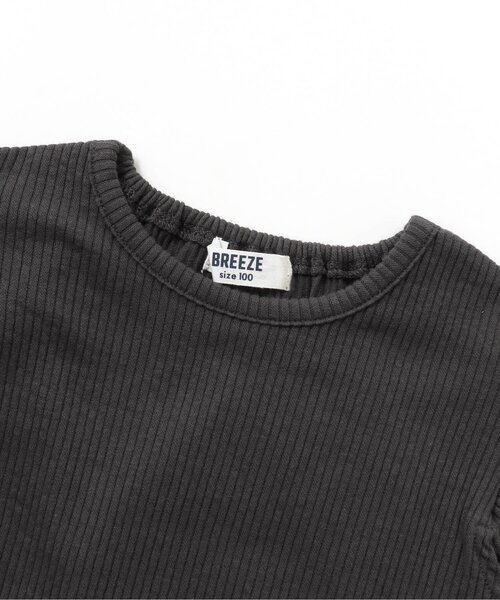 BREEZE（ブリーズ）の「2Pティアードジャンパースカート（ジャンパースカート・キッズ・ベージュ/インディゴブルー・90/100/110/120/80/130/140）」の7枚目の写真