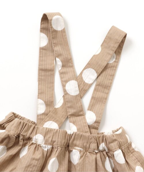 BREEZE（ブリーズ）の「2Pティアードジャンパースカート（ジャンパースカート・キッズ・ベージュ/インディゴブルー・90/100/110/120/80/130/140）」の9枚目の写真