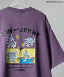 Tom＆Jerry（トムアンドジェリー）の「【TOM&JERRY/トムとジェリー】 コミック ポップイラストアート Tシャツ（Tシャツ/カットソー）」
