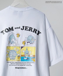 Tom＆Jerry | 【TOM&JERRY/トムとジェリー】 コミック ポップイラストアート Tシャツ(Tシャツ/カットソー)